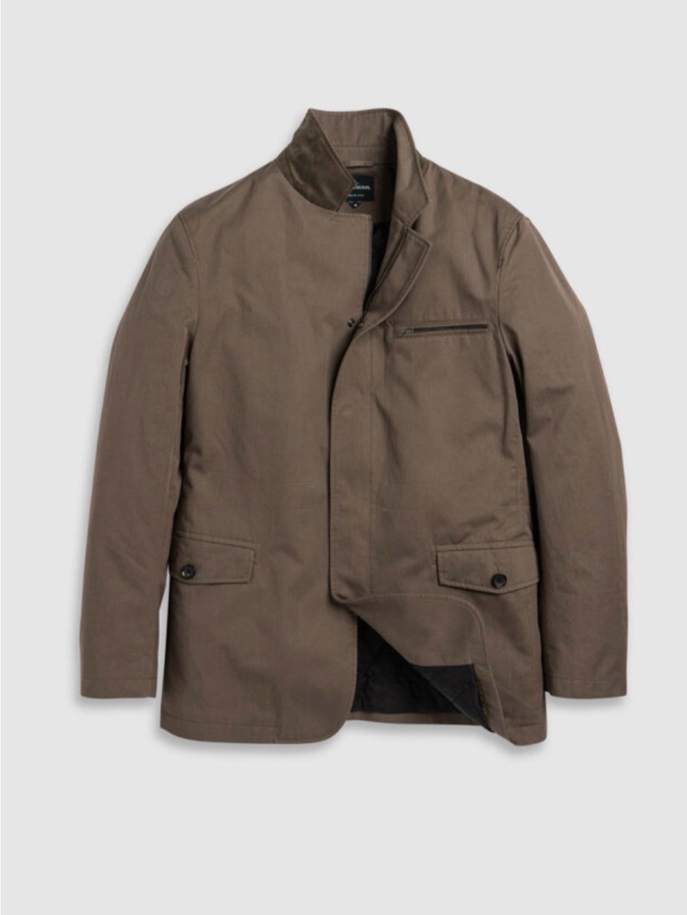 Rodd & Gunn Winscombe Hybrid Travel Blazer Jacket in Olive